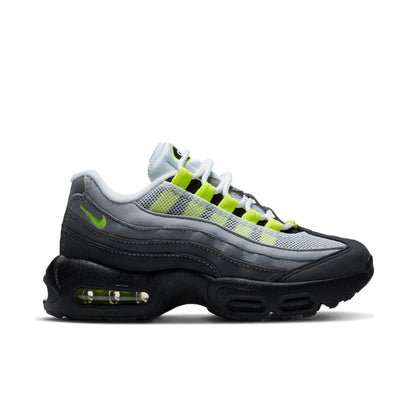 Air Max 95 OG (PS) - Black/Neon Yellow