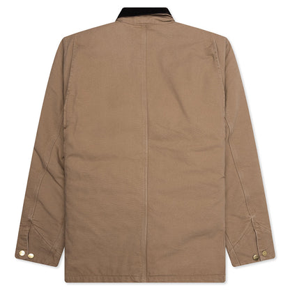 OG Chore Coat Aged Canvas - Peanut/Black