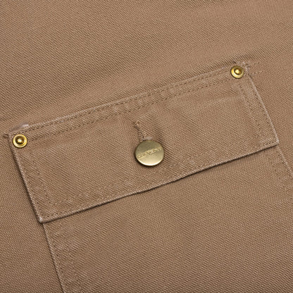 OG Chore Coat Aged Canvas - Peanut/Black