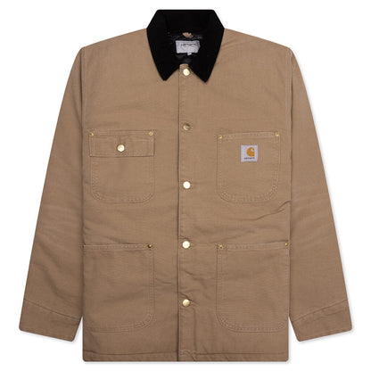 OG Chore Coat Aged Canvas - Peanut/Black