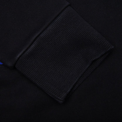 OG Staple Embroidered Hoodie - Black/Blue