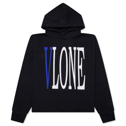 OG Staple Embroidered Hoodie - Black/Blue