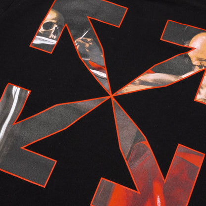 Caravaggio Slim Crewneck - Black/Red