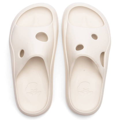 Meteor Rubber Slider - Bone/Bone