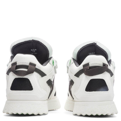 Midtop Sponge Sneakers - White/Black