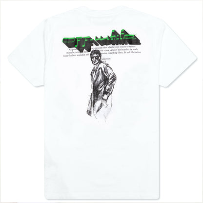 Mirko Two S/S Over Tee - White/Black