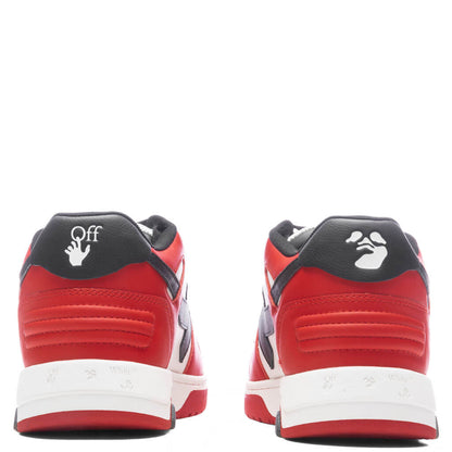 Out Of Office Calf Leather - Red/Black