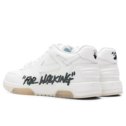 Out of Office "For Walking" - White/Black
