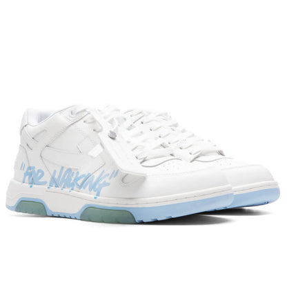 Out of Office "For Walking" - White/Light Blue