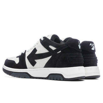 Out of Office Cow Suede - White/Black