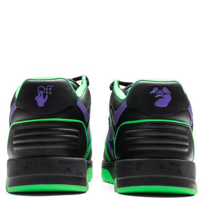 Out of Office Outlined - Green Fluorescent/Purple