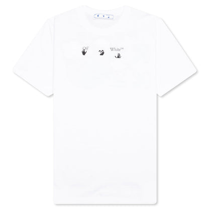 Peace Worldwide S/S Slim Tee - White/Green