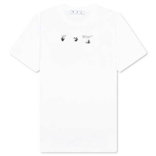 Peace Worldwide S/S Slim Tee - White/Green