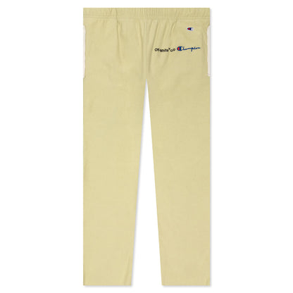Off-White c/o Virgil Abloh x Champion Sweatpant - Beige/White