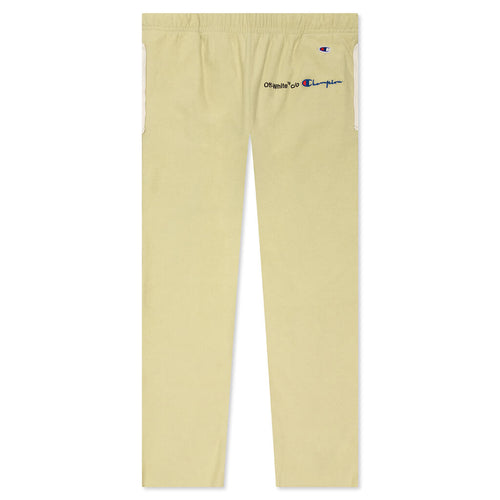 Off-White c/o Virgil Abloh x Champion Sweatpant - Beige/White