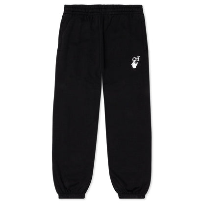 Marker Slim Sweatpant - Black/Fuchsia