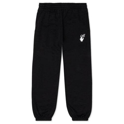 Marker Slim Sweatpant - Black/Fuchsia