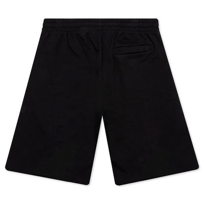 OW Logo Sweatshorts - Black/White