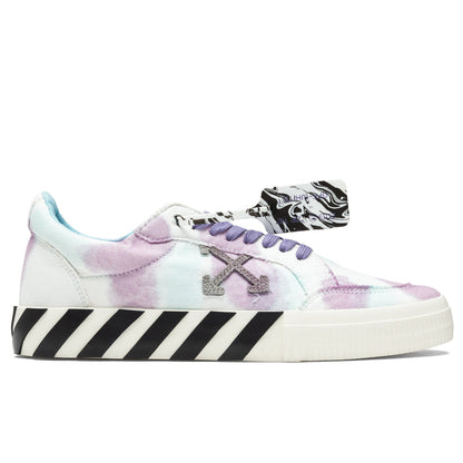 Tie Dye Low Vulcanized - White/Lilac