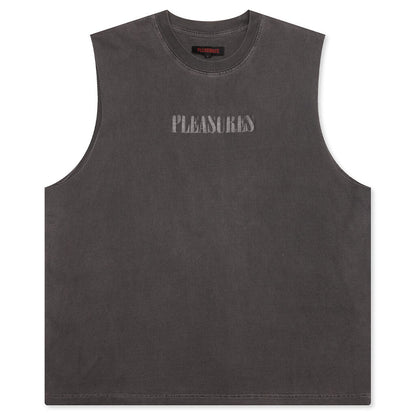 Onyx Sleeveless Shirt - Faded Black