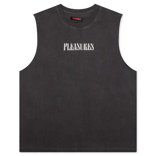 Onyx Sleeveless Shirt - Faded Black