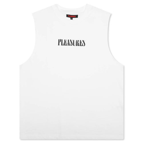 Onyx Sleeveless Shirt - White