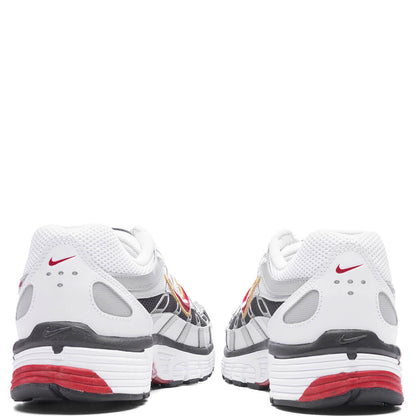 P-6000 - White/Varsity Red/ Metallic Platinum