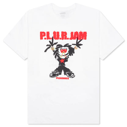 P.L.U.R. Jam T-Shirt - White
