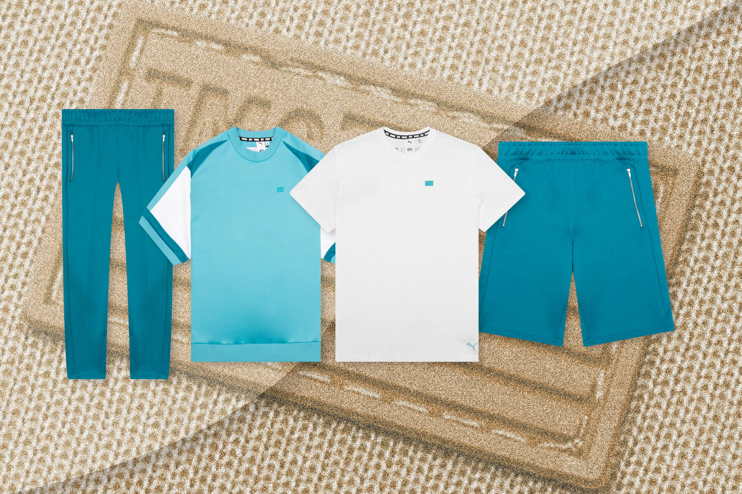 Puma x TMC Hustle Way Top - Maui Blue