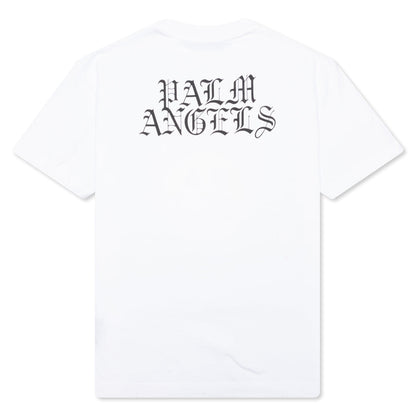 Burning Head Tee - White/Yellow
