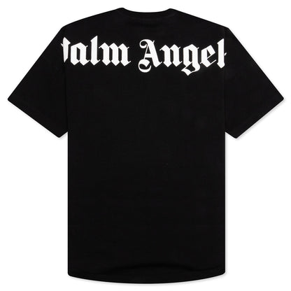 Classic Logo Over Tee - Black/White