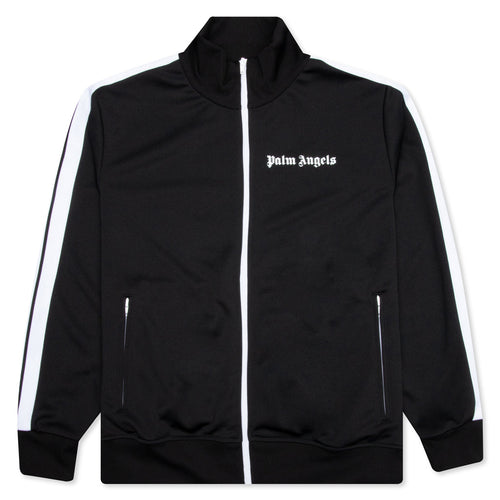 Classic Track Jacket - Black/White