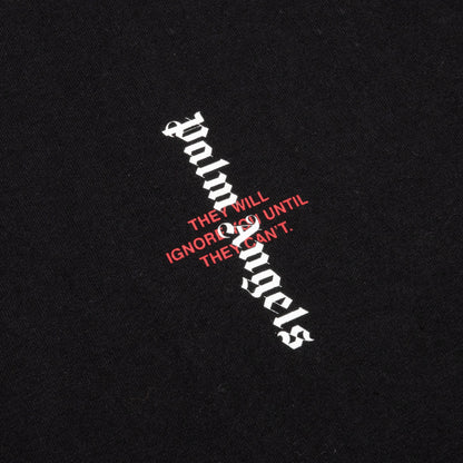 Statement Logo Tee - Black/White