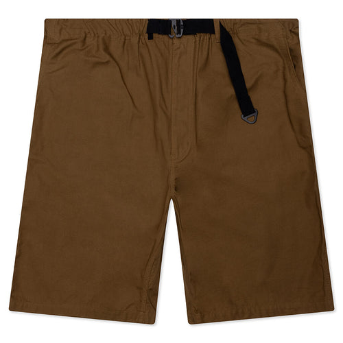 Elasticated Waist Utility Shorts - Beige