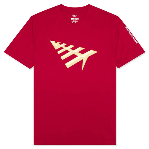 All Points Tee - Crimson