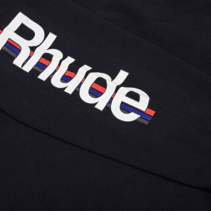 Petrol Patch L/S Tee - Vintage Black