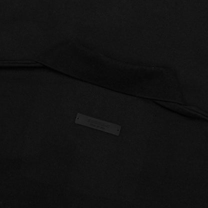 Pique L/S Polo - Black