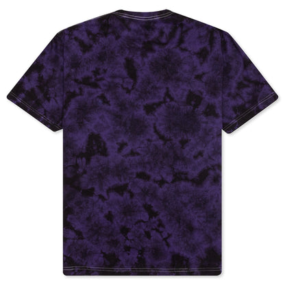 Aroma Crystal Dye Shirt - Black/Purple