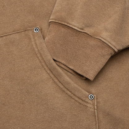Burnout Dyed Hoodie - Olive
