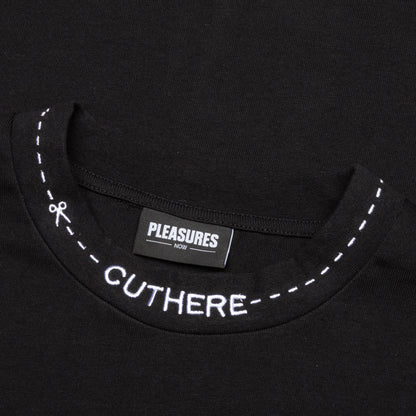 Cut Here Heavyweight Shirt - Black