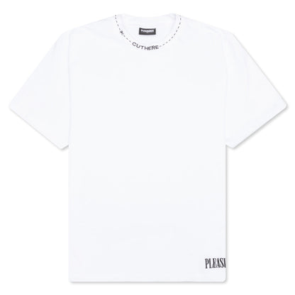 Cut Here Heavyweight Shirt - White