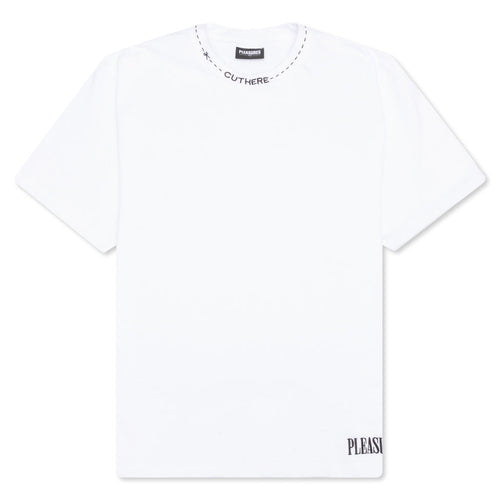 Cut Here Heavyweight Shirt - White