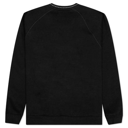 Pleasures Cut Here Raglan Crewneck - Black