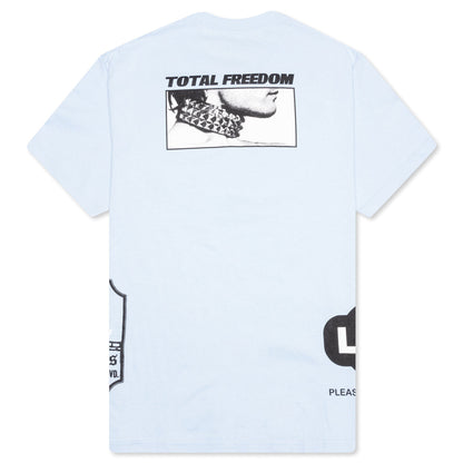 Free Life T-Shirt - Powder Blue