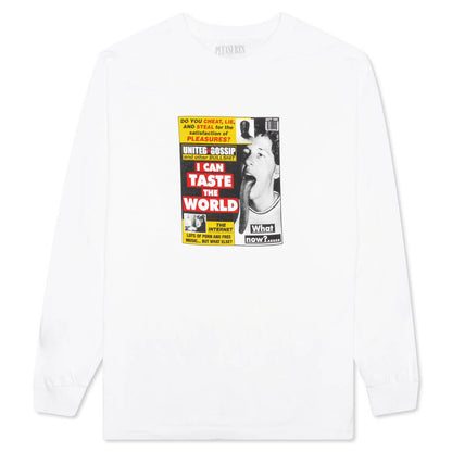 Gossip L/S T-Shirt - White
