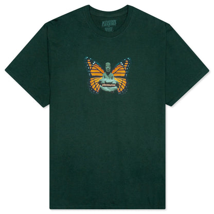 Meditate T-Shirt - Forest Green