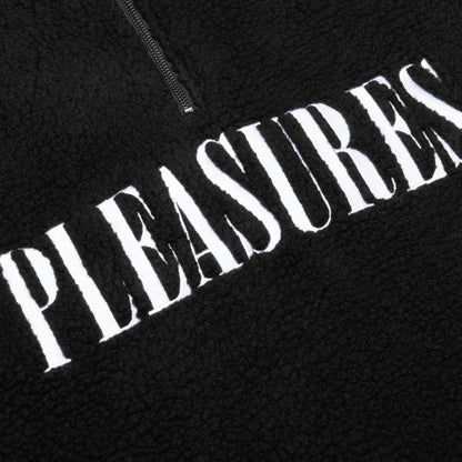 Prayer Quarter Zip Sherpa - Black