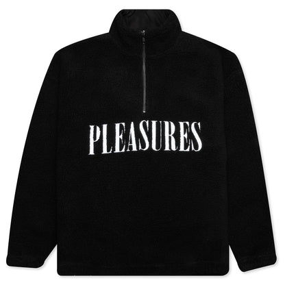 Prayer Quarter Zip Sherpa - Black