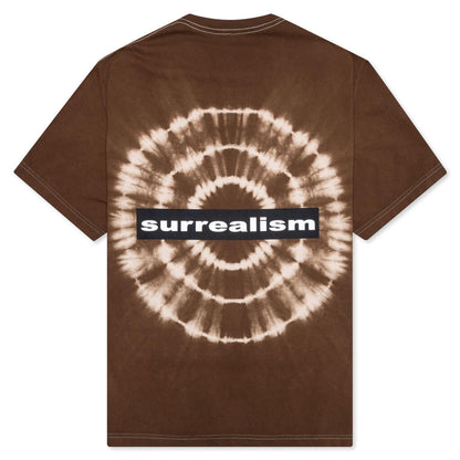 Surrealism Tye Dye Shirt - Brown