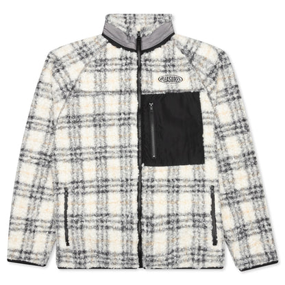 Wraith Poodle Polar Fleece Jacket - Grey